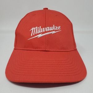 Milwaukee Baseball Hat Red Wild Impact Marketing Embroidered‎ One Size Unisex